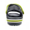 Crocs Bayaband Sandal k 205400-025 Charcoa ΠΑΙΔΙΚΑ ΑΝΑΤΟΜΙΚΑ ΠΕΔΙΛΑl
