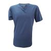T/SHIRT ΒΑΜΒΑΚΕΡΟ ΙΝΤΙΓΚΟ Κ 2025 ΜΕ ΤΡΙΑ ΚΟΥΜΠΑΚΙΑ ΣΤΟΝ ΜΑΟ ΓΙΑΚΑ